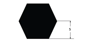 hexagonal bar