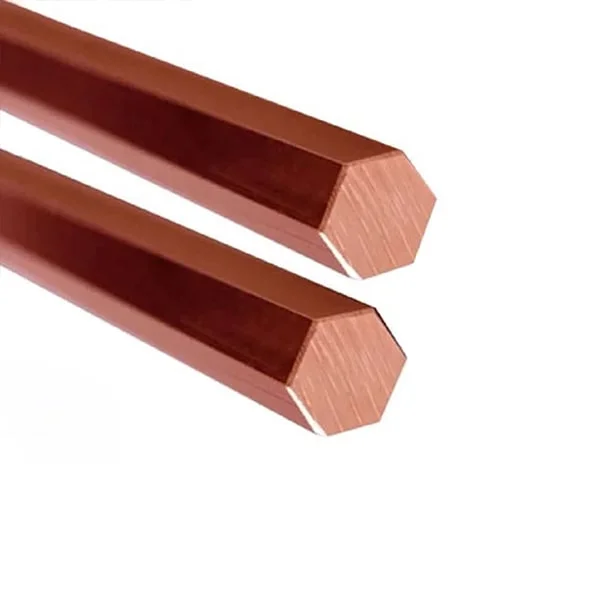 copper hexagonal bar