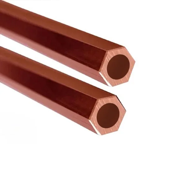 copper hexagonal pipe